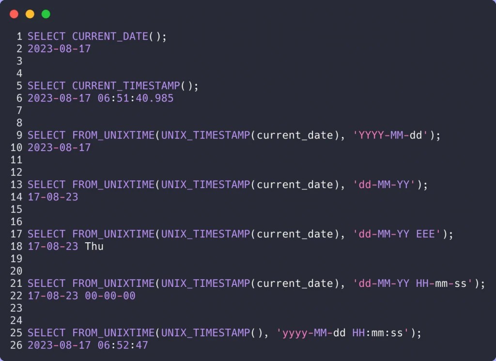 Apache Hive Query Current Date and Time ashwin.cloud