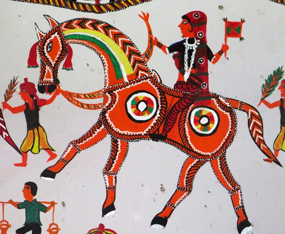 Pithora Tribal Art of Gujarat Asia InCH Encyclopedia of Intangible