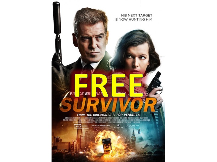 FREE Survivor Movie Rental from Xbox Video