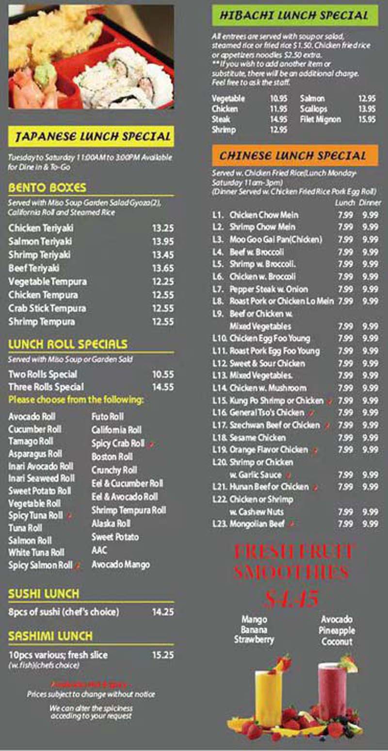 Asian Harbor Chinese & Japanese Cuisine