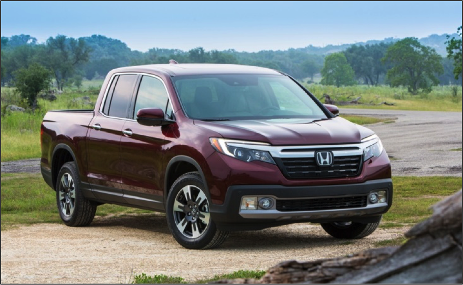 2017 Honda Ridgeline New pickup truck is a class leader! Asian