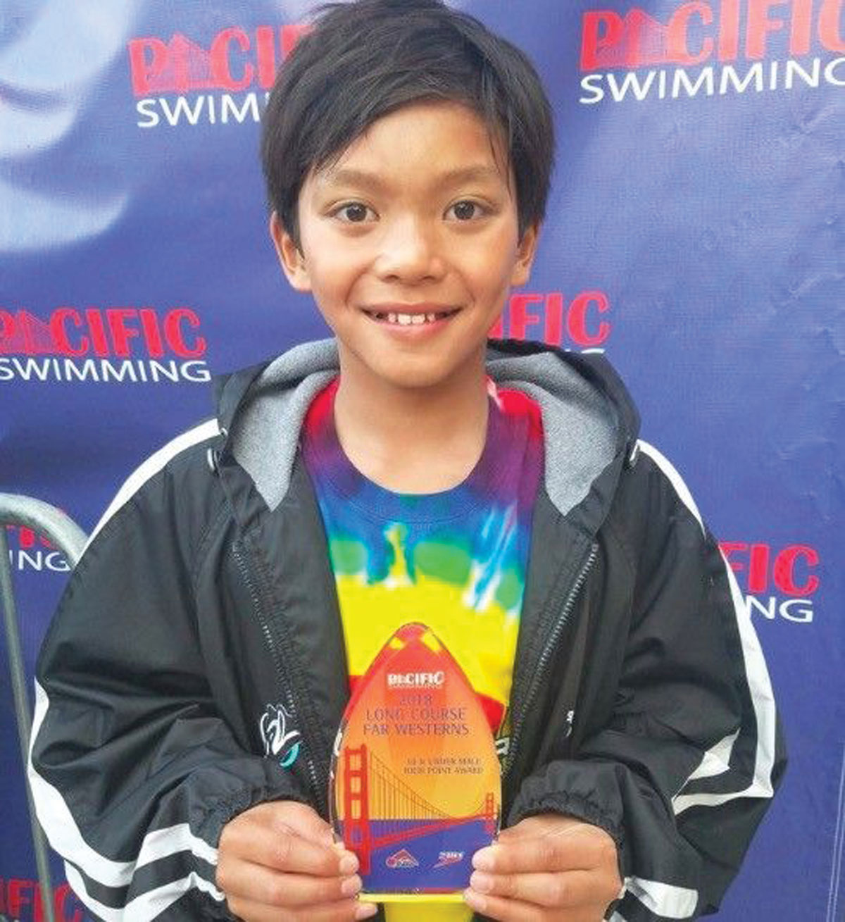 10yearold FilAm swimmer beats Michael Phelps’ record held for 23