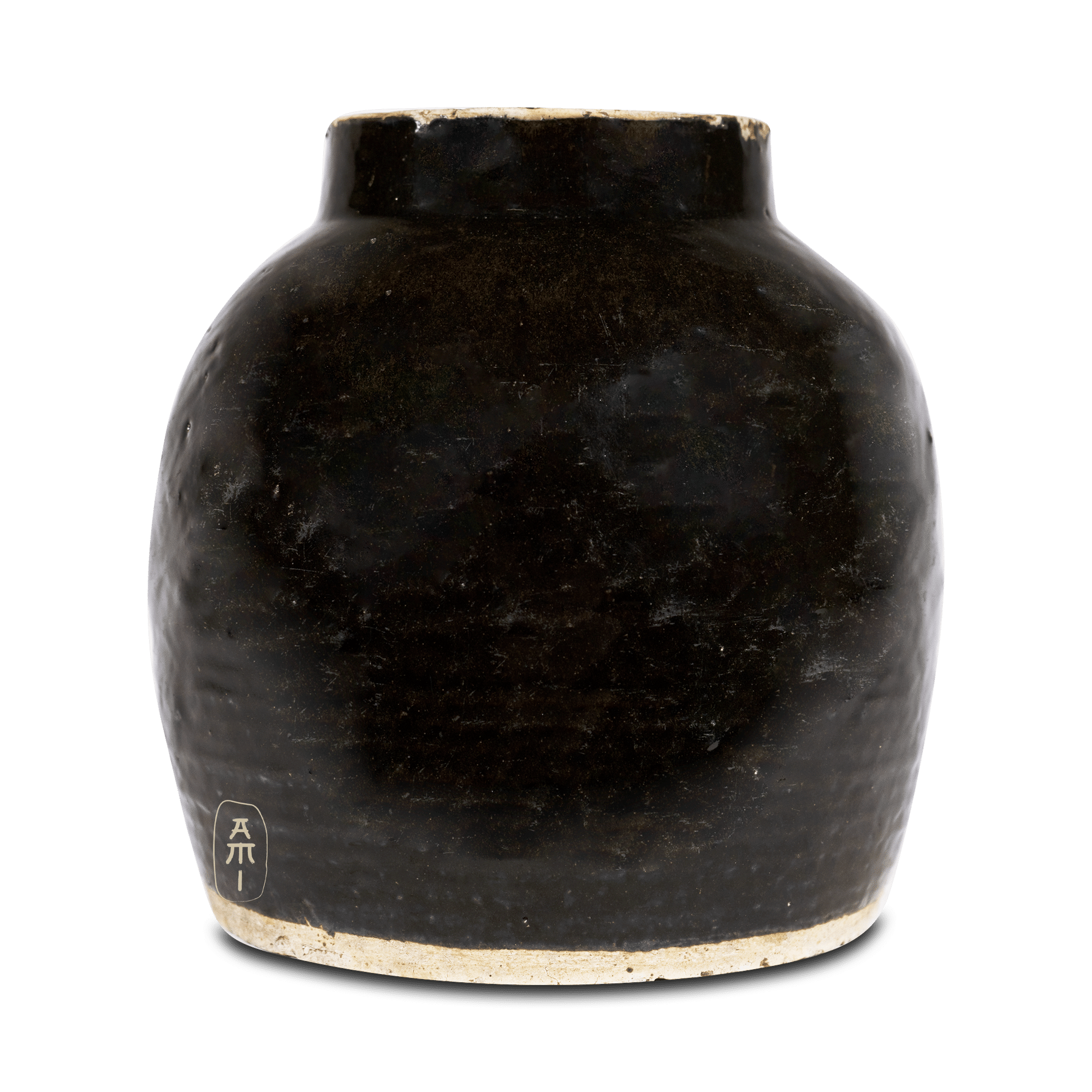 Black Pot Large Asian Mix Interior