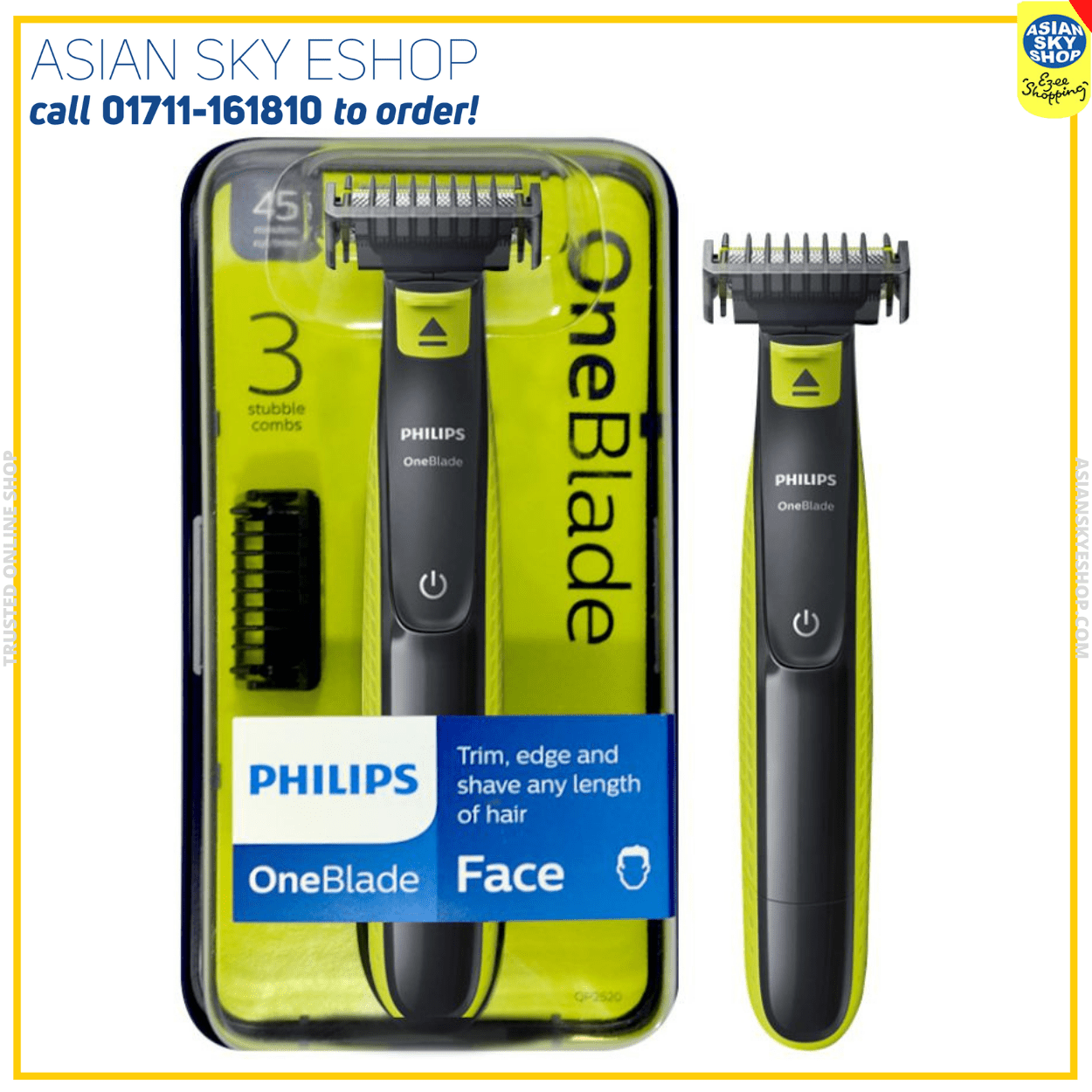 Philips OneBlade Trimmer Asian Sky Shop