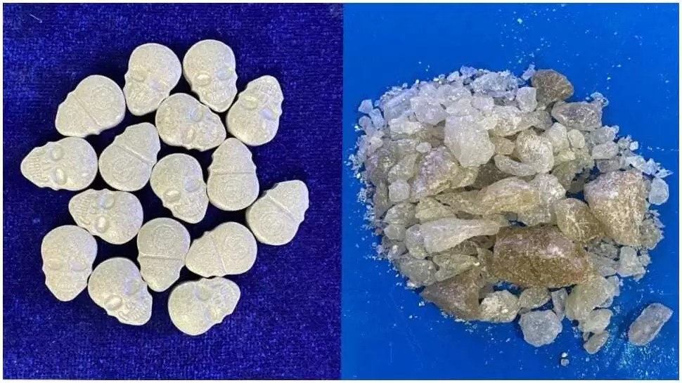 MDMA PILLS, CRYSTALS WORTH RS 7 LAKHS SEIZED AT CHENNAI AIRPORT Asian