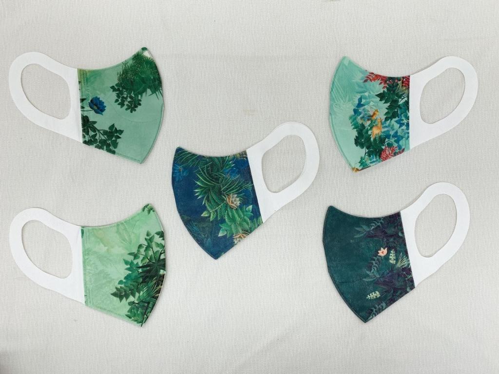 Famous Art Painting Face Masks Asia Trend