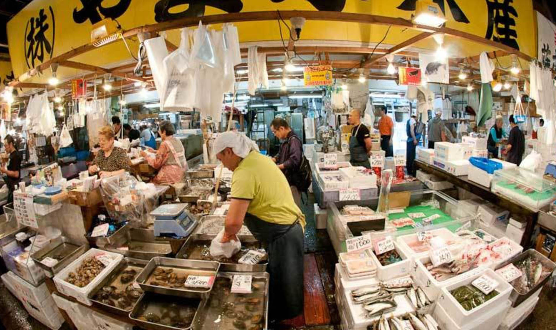 Japan’s iconic Tsukiji seafood market has launched its first overseas