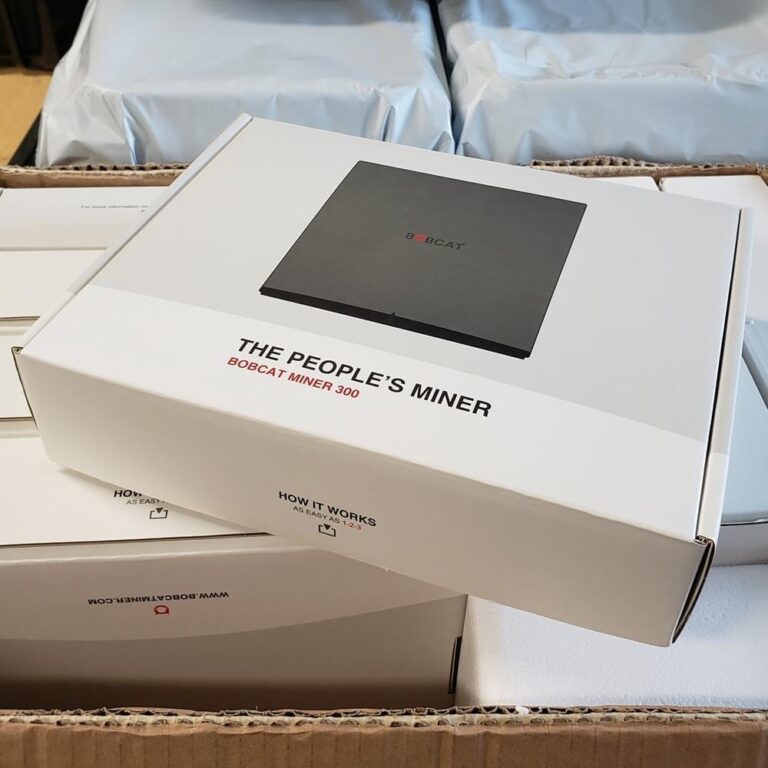 Buy Bobcat Miner 300 ASIC MINING MACHINES