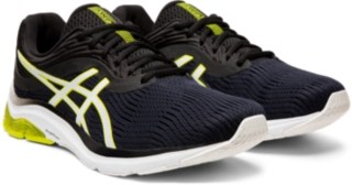 GELPULSE 11 (4E) Men Black/ Neon Lime Men's Running Shoes