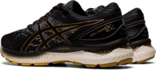 Men's GELNimbus 22 Knit Black/Black Running Shoes ASICS