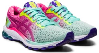 Women's GT1000 9 Fresh Ice/Hot Pink Running Shoes ASICS