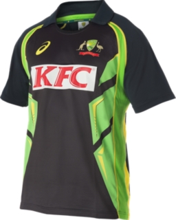 Cricket Australia Replica Twenty20 Shirt MEN Black / Lime Green