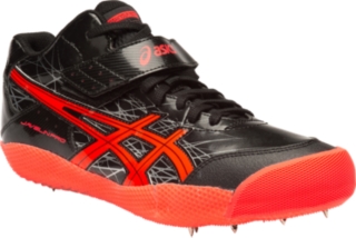 Javelin Pro Black/Flash Coral/Silver Track & Field Shoes ASICS