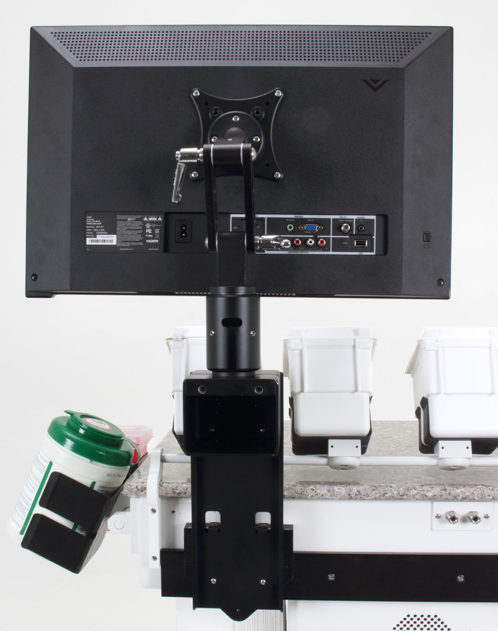 Optional Sliding Monitor Mount ASI Dental