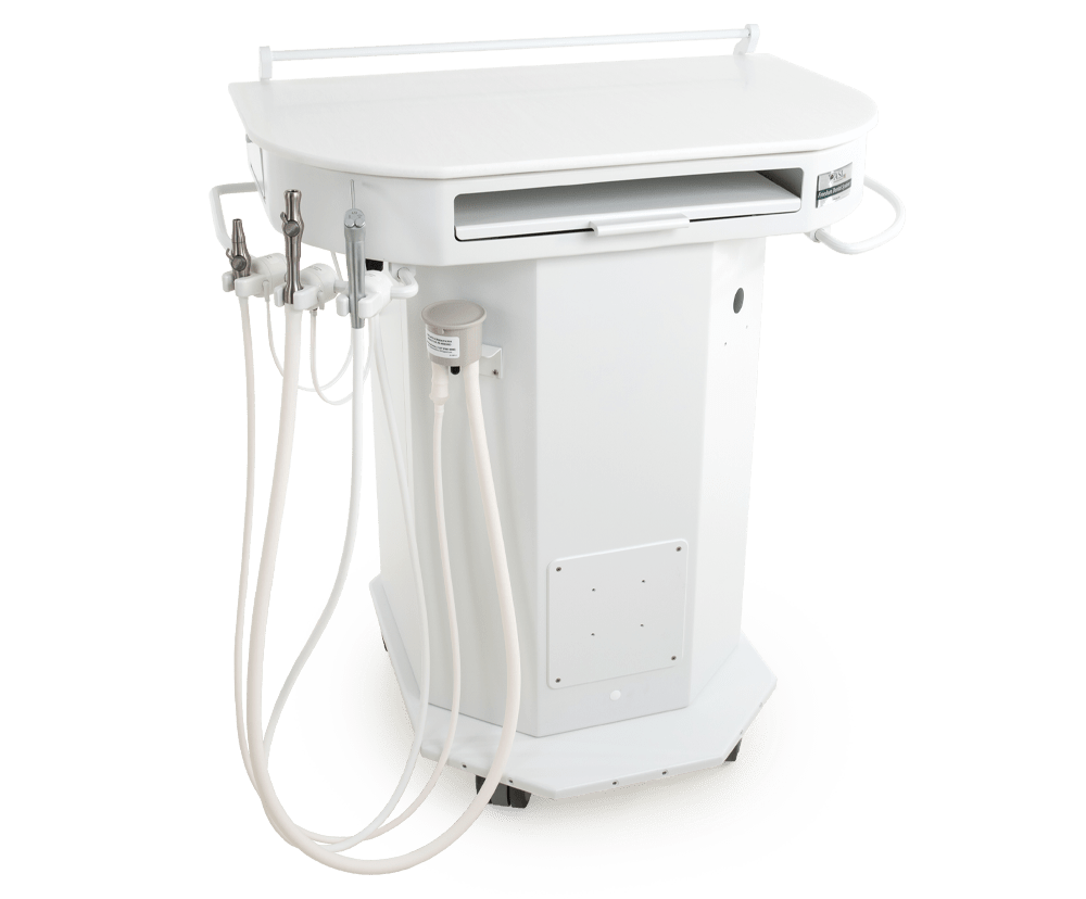 Mobile Dental Instrument Carts & Mobile Surgical Suction Dental Cart