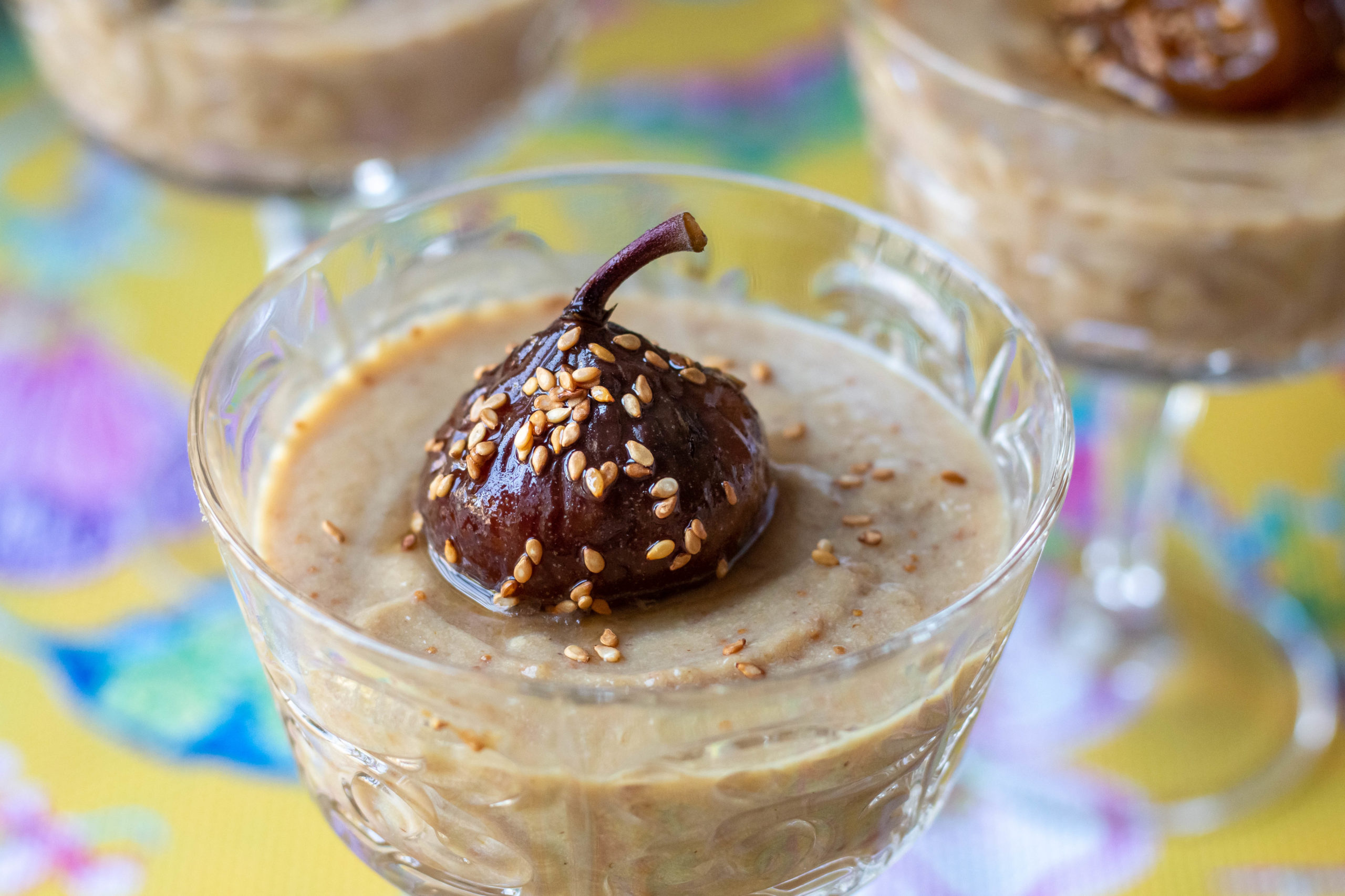 Dried Fig Malabi (Milk Pudding) Recipe Muzna Bishara Asif