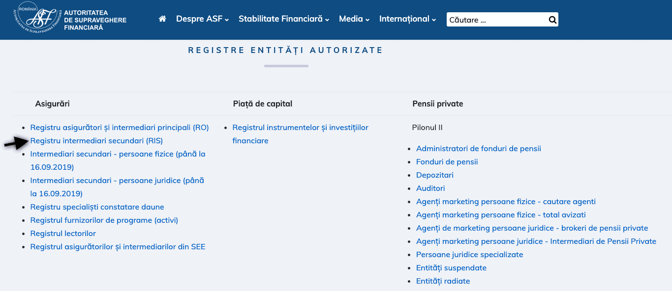 Verificare cod RAF agent asigurari