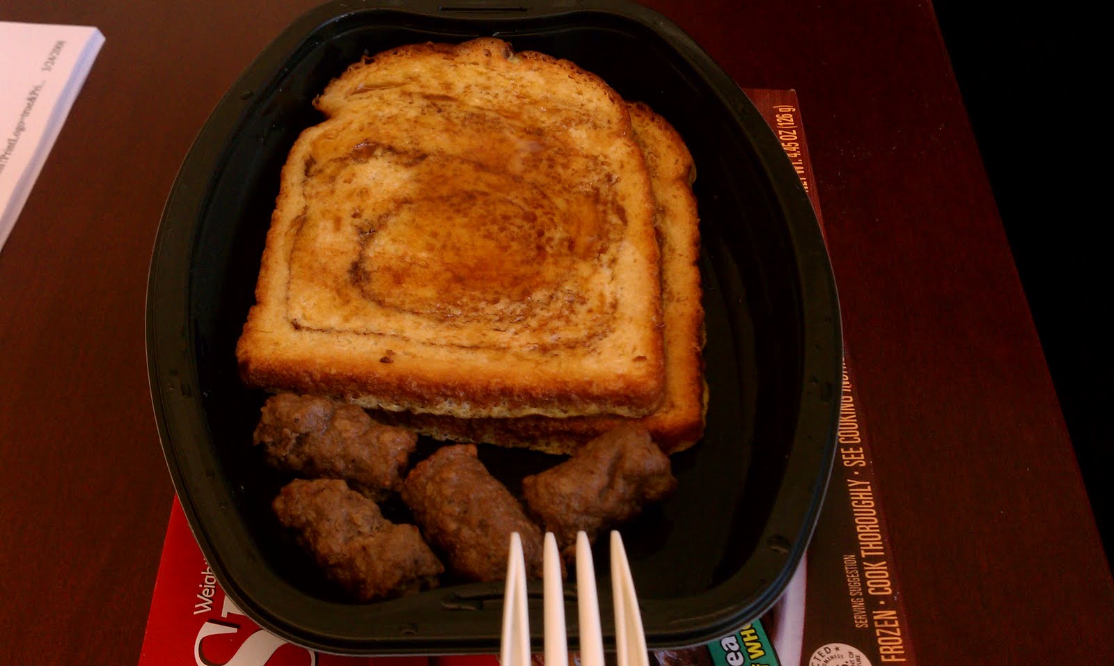 French Toast with Turkey Sausage Weight Watchers Smart Ones