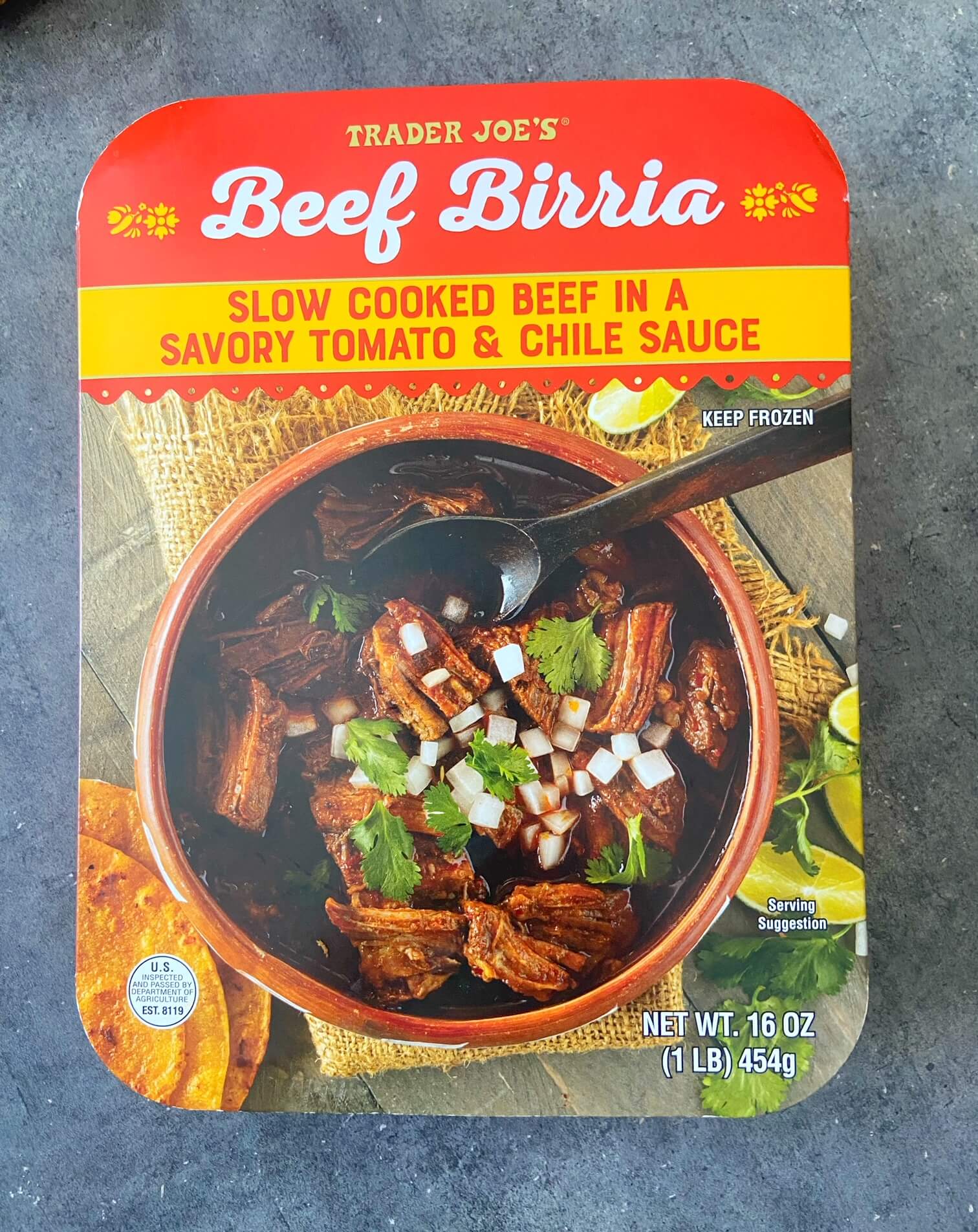 Trader Joe's Birria Review A Sip of Texas