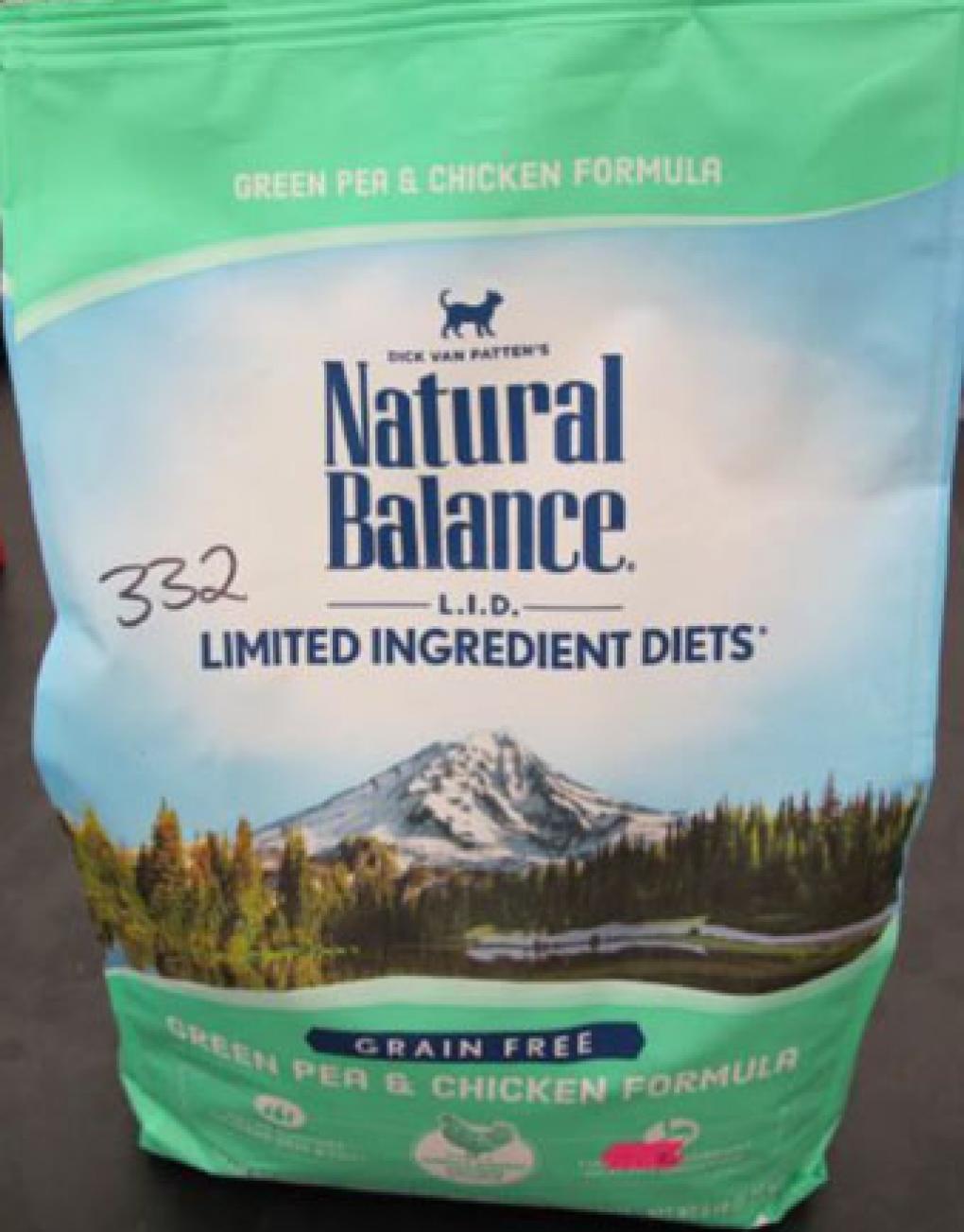 BioExpert Natural Balance Pet Foods recalls LID. Green Pea & Chicken
