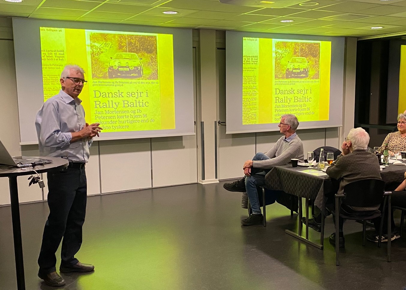 Jan “Motor” til Officialaften. ASK Hedeland