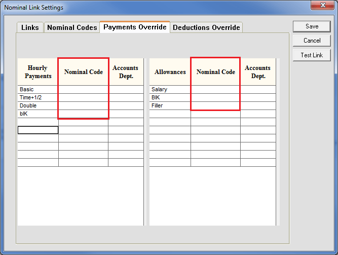 Ask Sage To set up the nominal link to your Sage 50 Accounts software