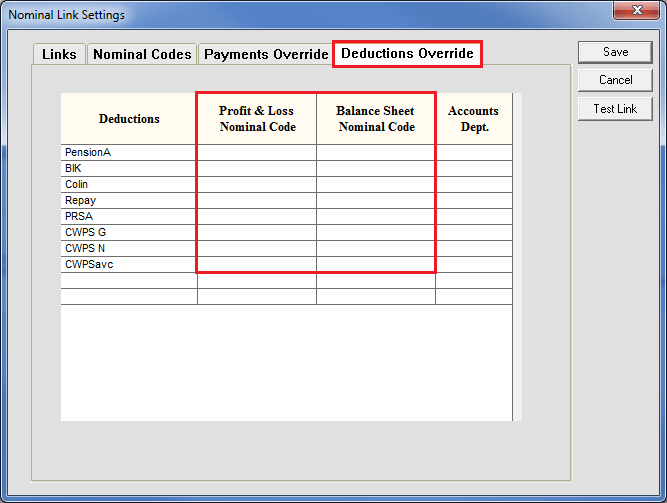 Ask Sage To set up the nominal link to your Sage 50 Accounts software