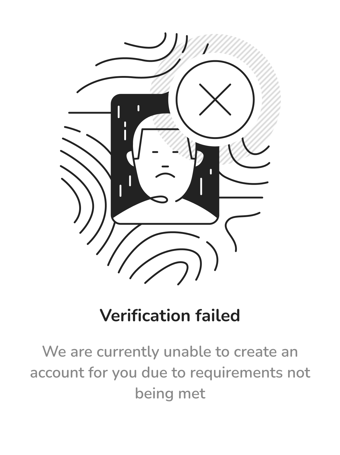 My verification failed and ZEN is unable to open an account for me