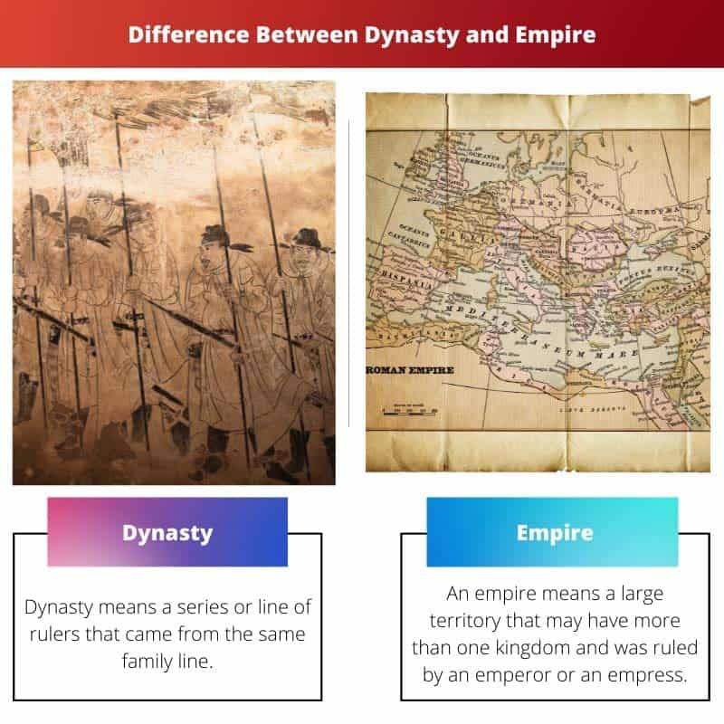 Dynasty vs Empire Difference and Comparison