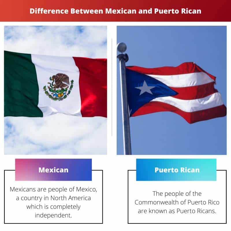 Mexican vs Puerto Rican Difference and Comparison