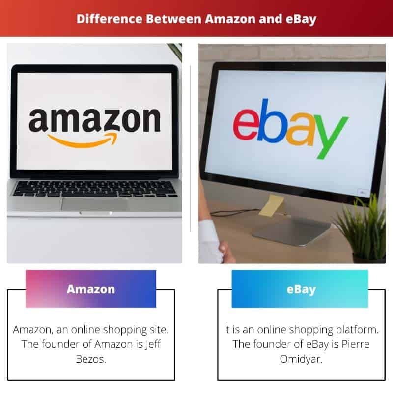 Amazon vs eBay Difference and Comparison