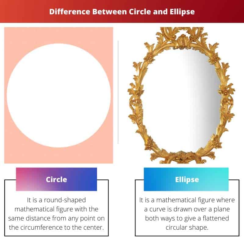 Circle vs Ellipse: Difference and Comparison