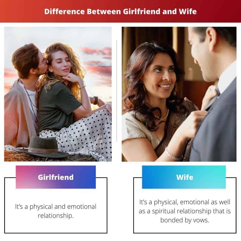 Girlfriend vs Wife Difference and Comparison