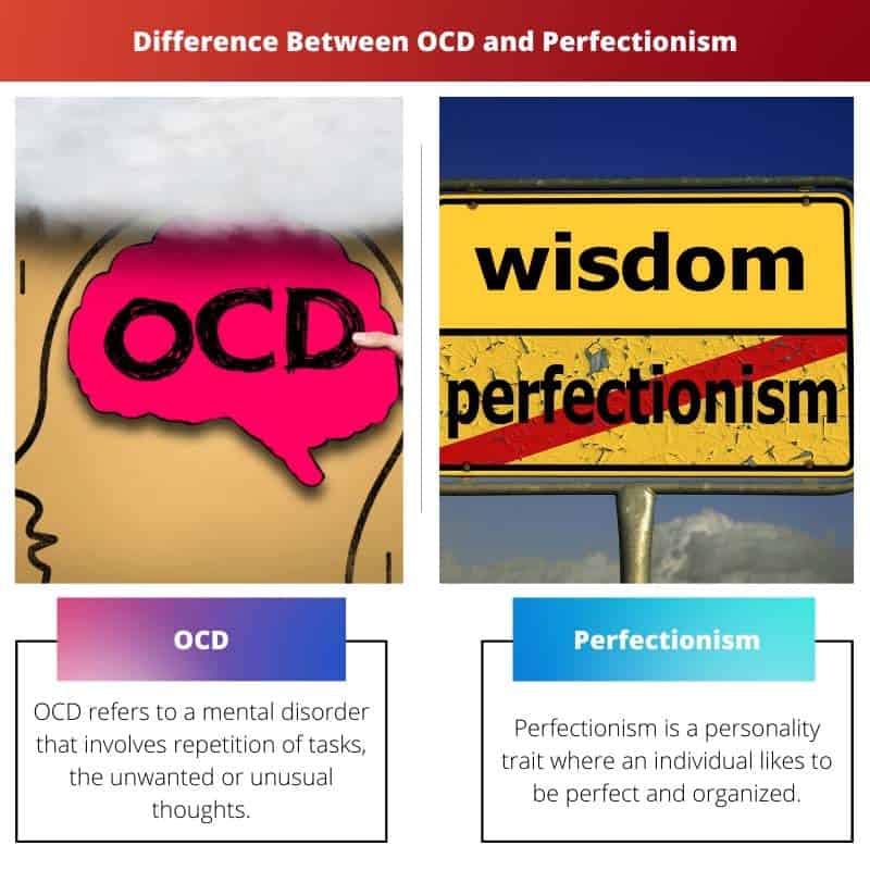 OCD vs Perfectionism: Difference and Comparison