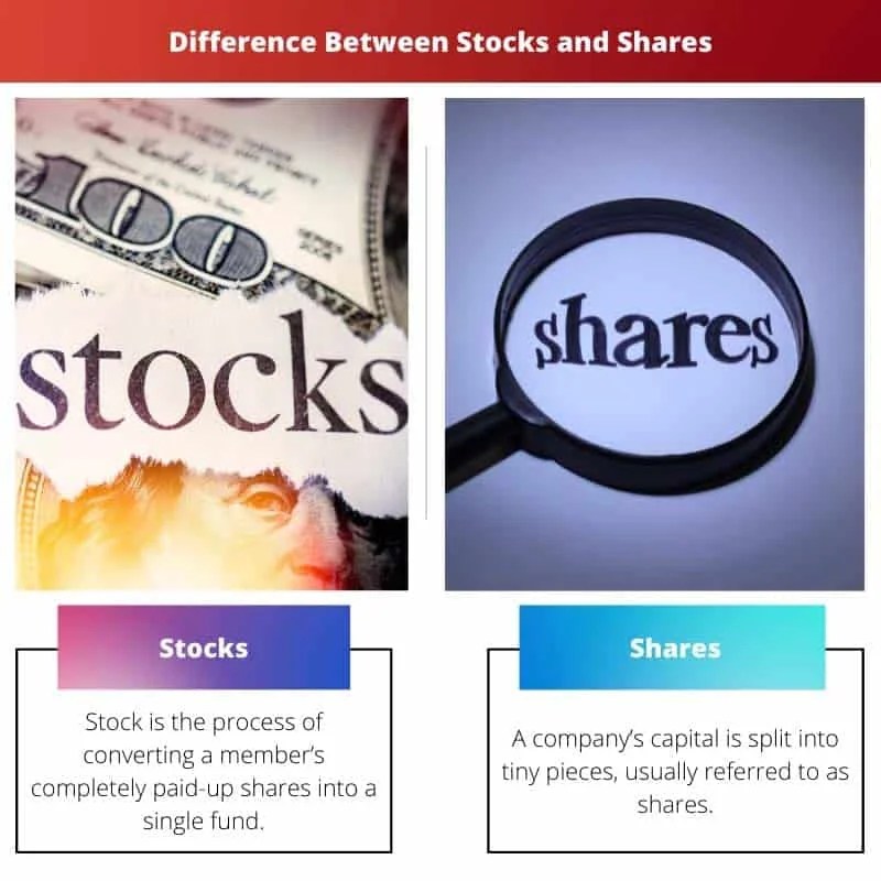 Stocks vs Shares Difference and Comparison