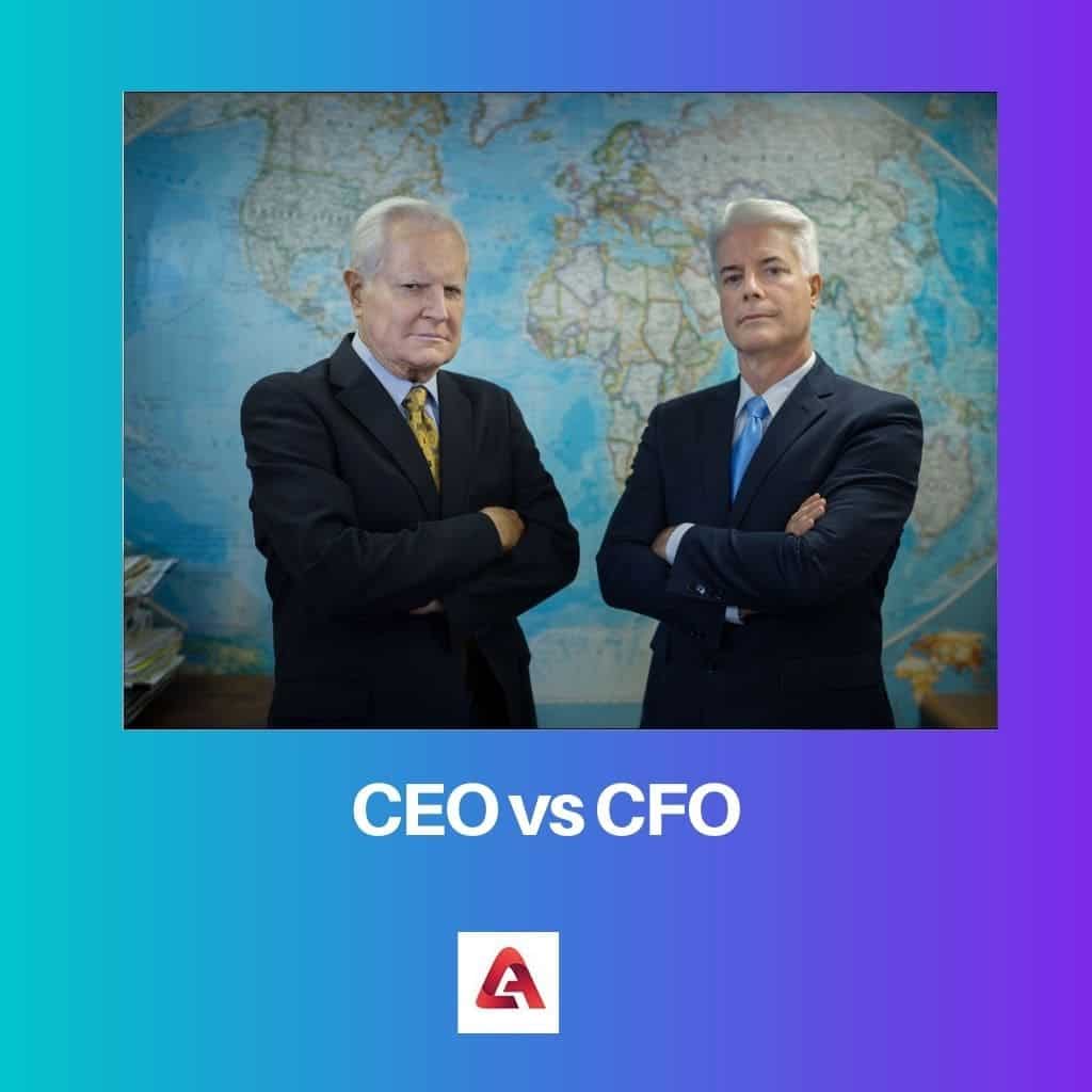 CEO vs CFO Difference and Comparison