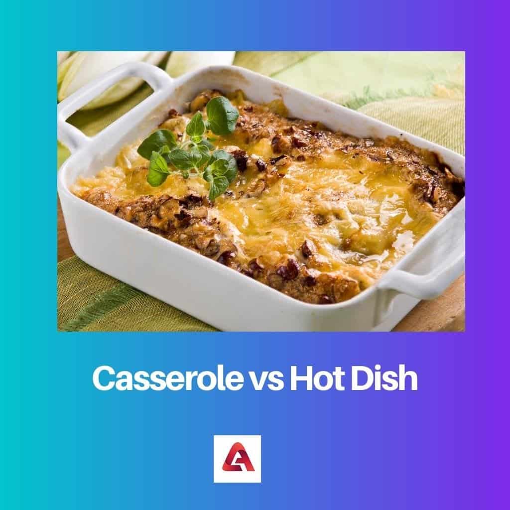 Casserole vs Hot Dish Difference and Comparison