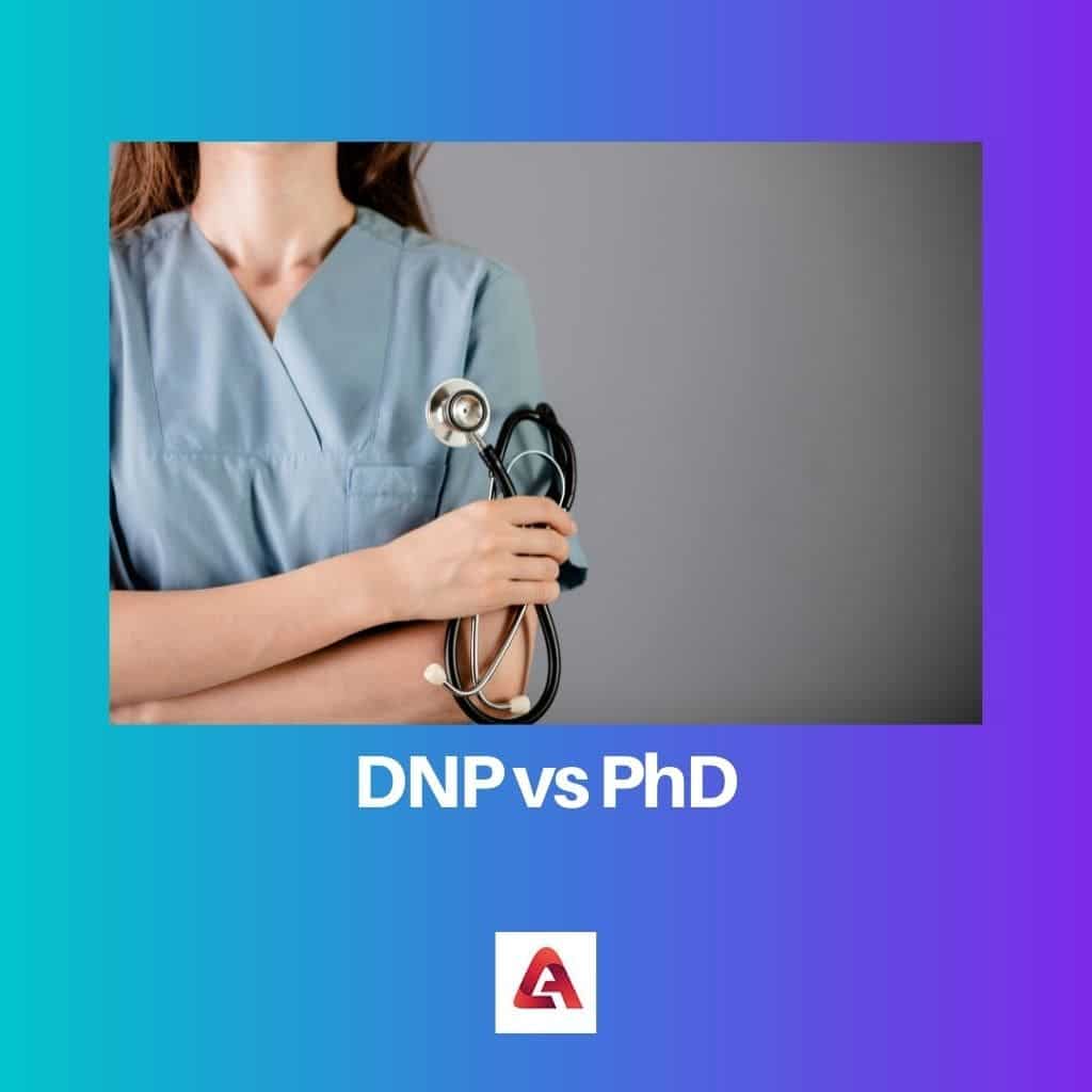 DNP vs PhD Difference and Comparison