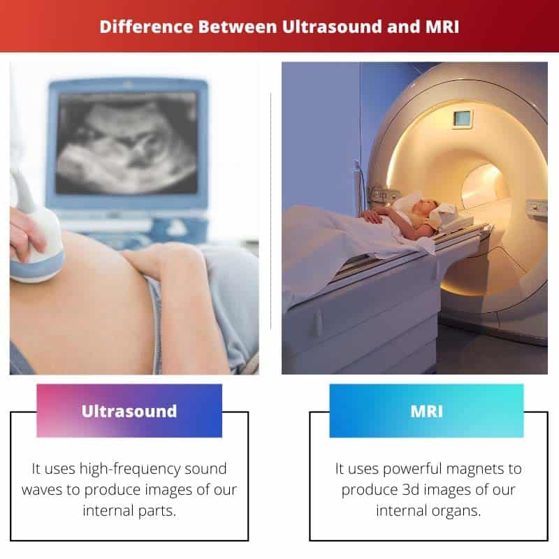 Ultrasound vs MRI Difference and Comparison