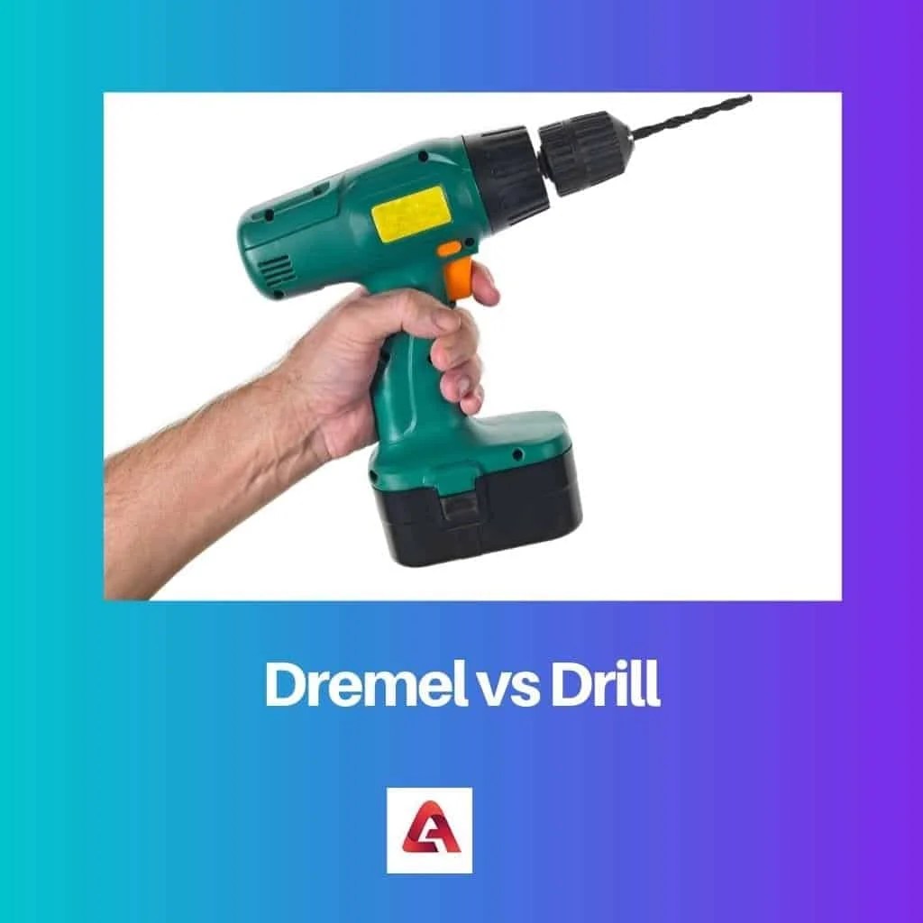 Dremel vs Drill diferencia y comparación