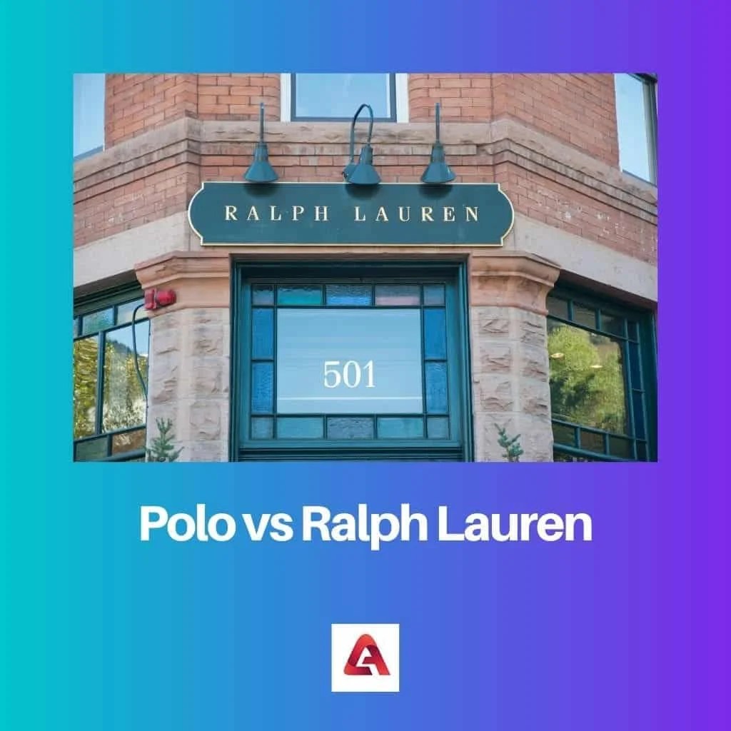 Polo vs Ralph Lauren Difference and Comparison