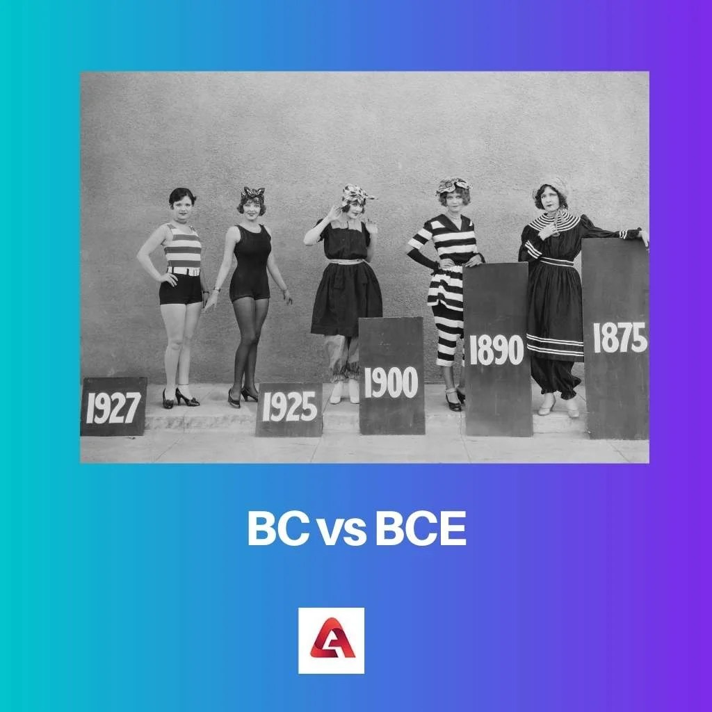 BC vs BCE Difference and Comparison