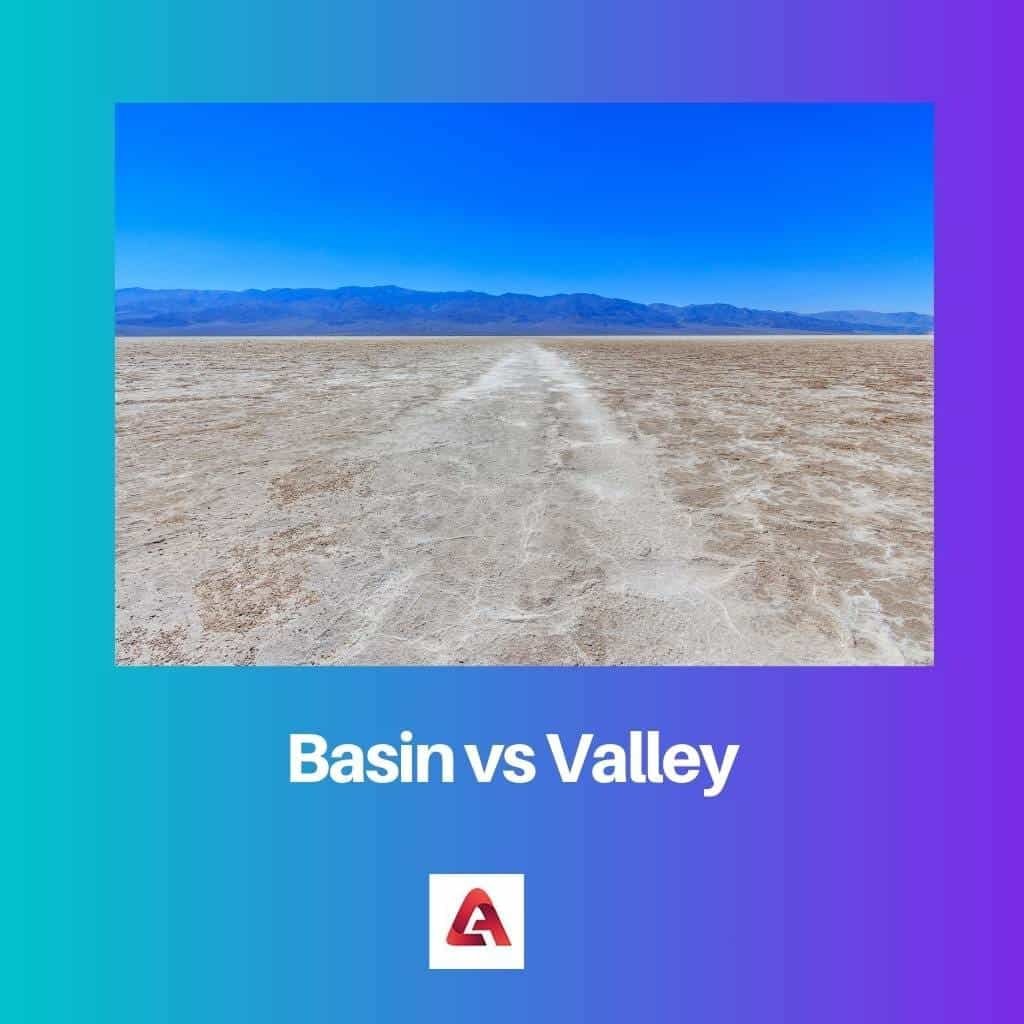 Basin vs Valley Difference and Comparison