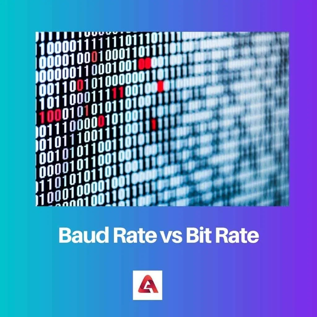 Baud Rate vs Bit Rate Difference and Comparison