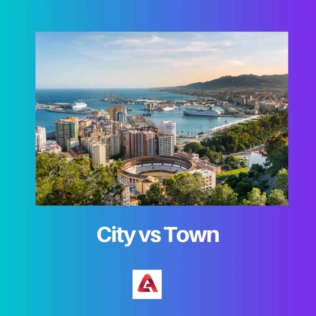 City vs Town Difference and Comparison