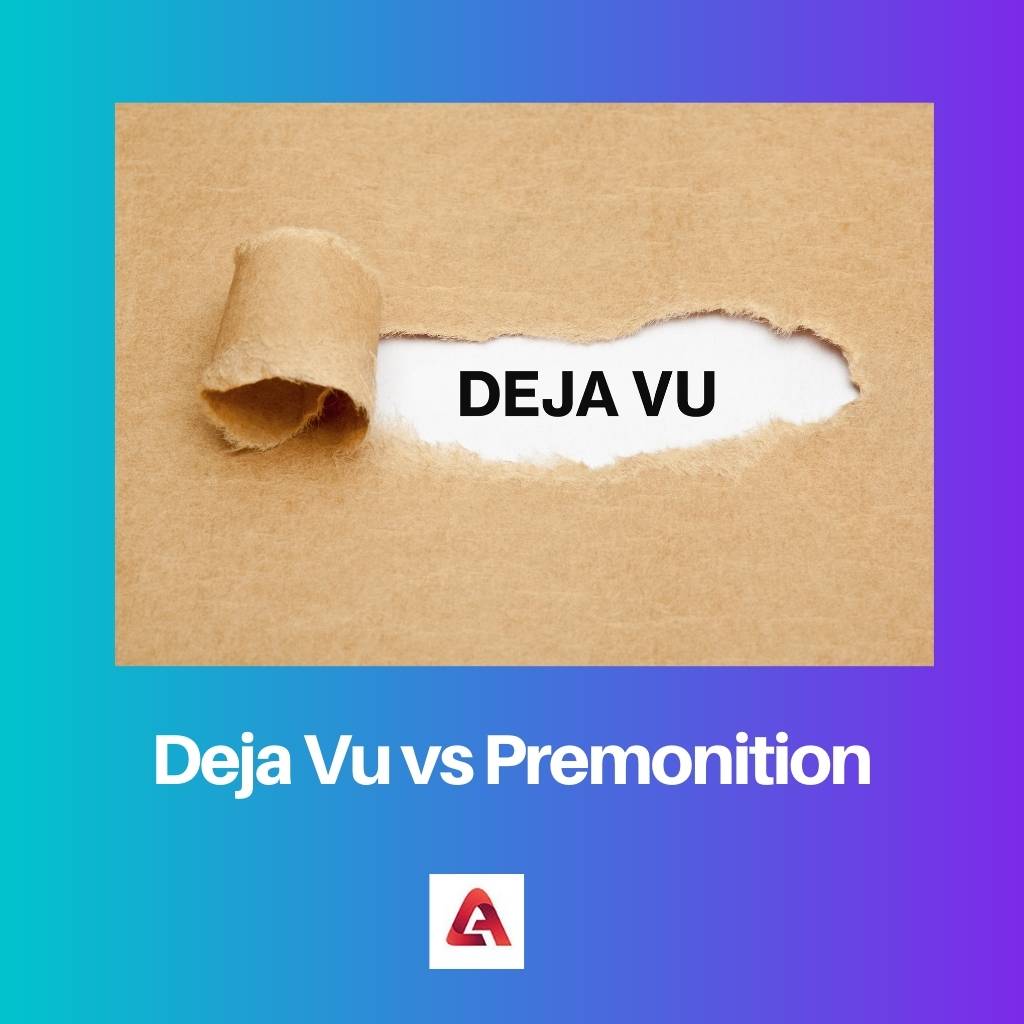 Deja Vu vs Premonition Difference and Comparison