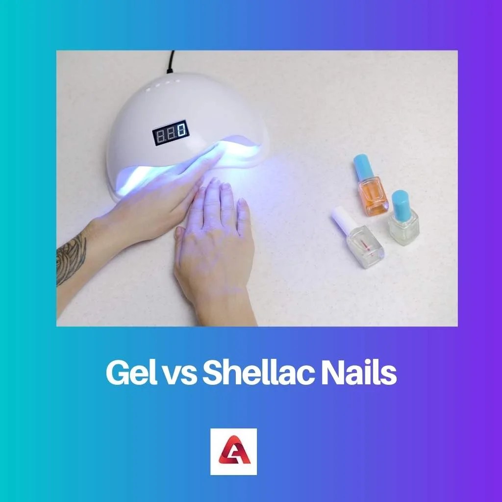 Gel vs Shellac Nails Difference and Comparison