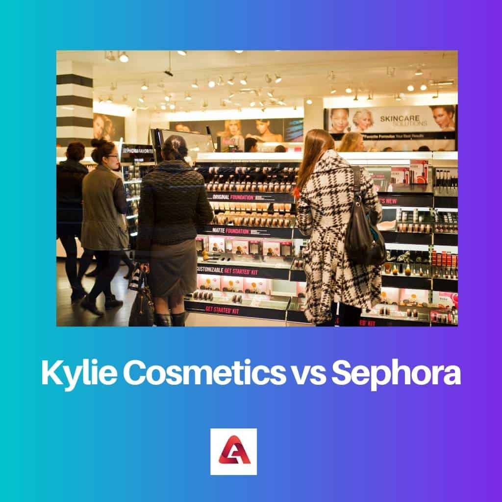 Kylie Cosmetics vs Sephora Difference and Comparison