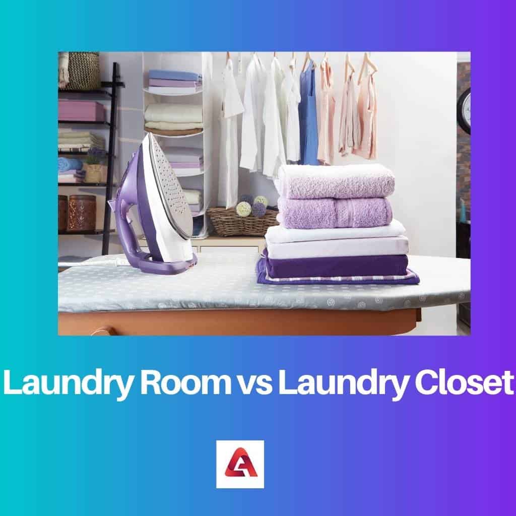 Laundry Room vs Laundry Closet Difference and Comparison