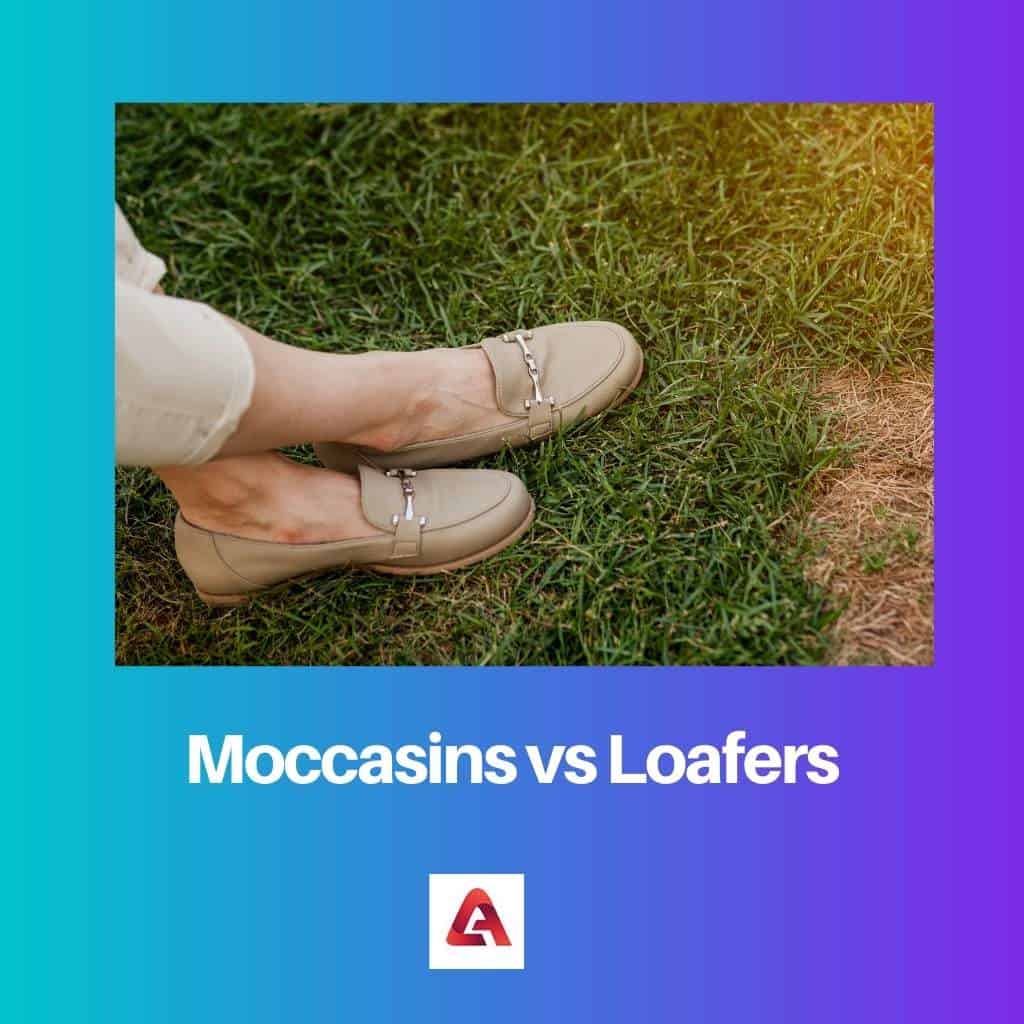 Moccasins vs Loafers Difference and Comparison